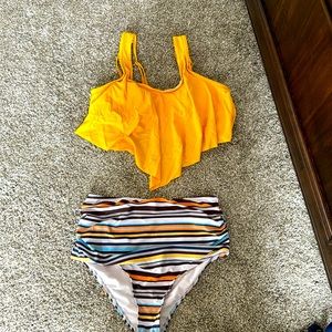 CUPSHE XL swimsuit, New but without tags